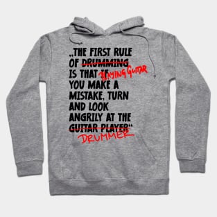 The First Rule Of Guitarist Hoodie